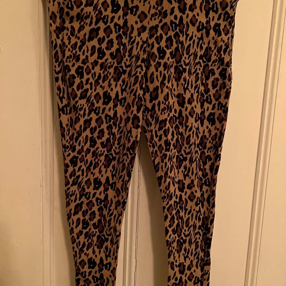Leggings from Torrid. Never worn Animal print Size 1 plus size